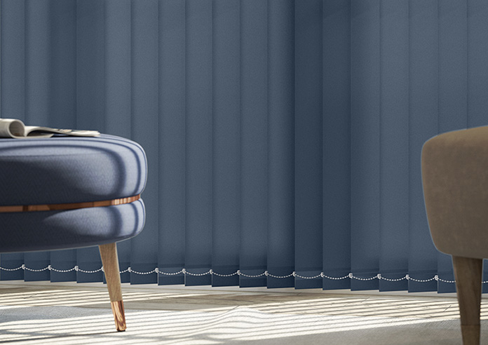 Roma (FR), Dark Blue - Vertical Blind - Image 5